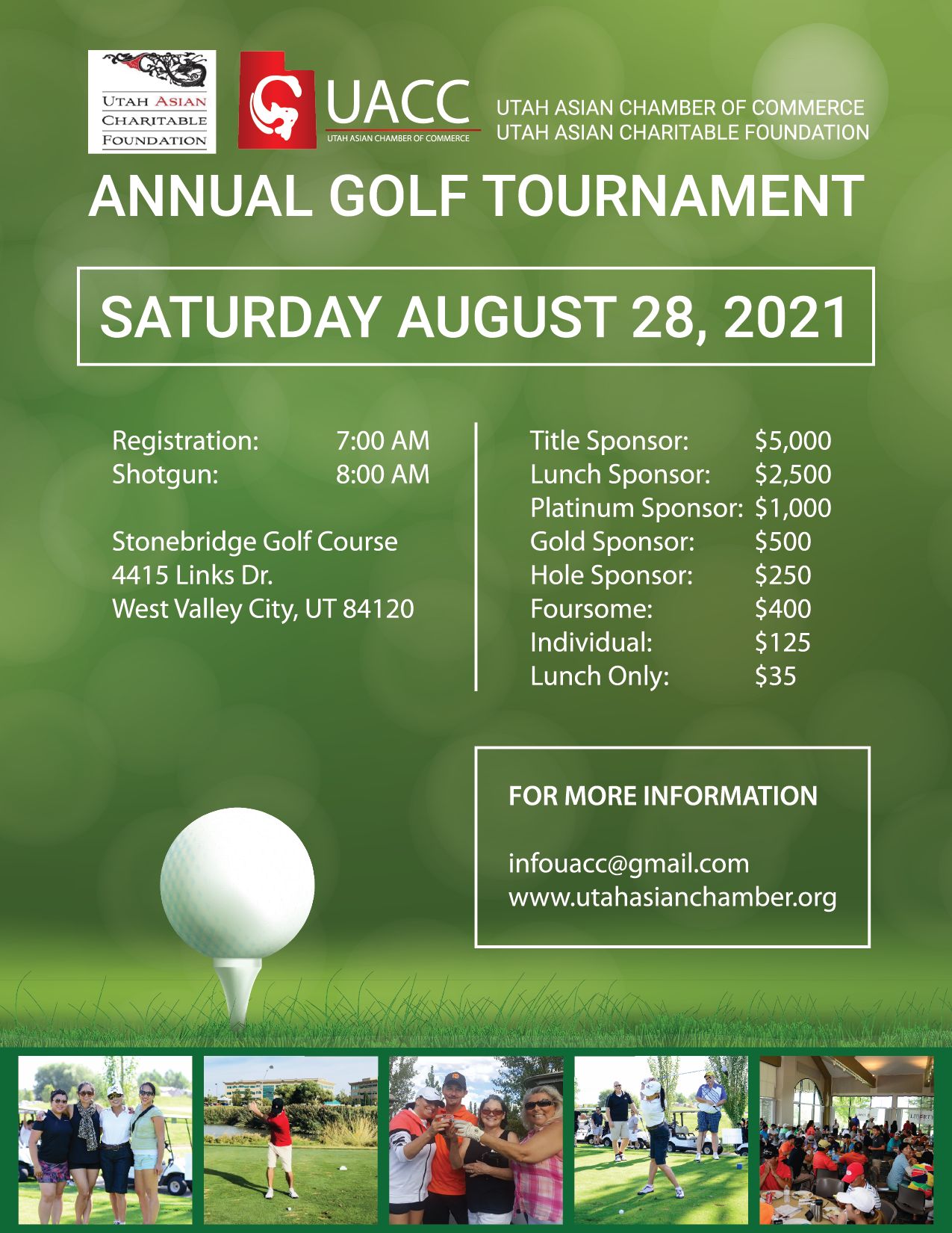 UACC Golf Tournament 2021