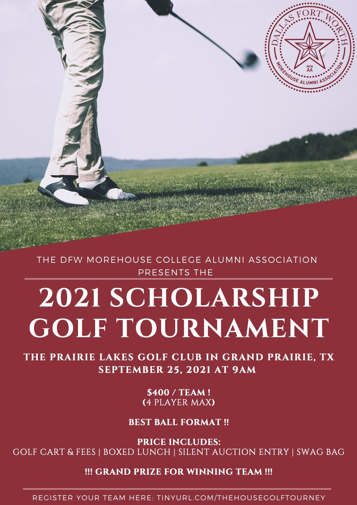 The DFW Morehouse Alumni Scholarship Golf Tournament
