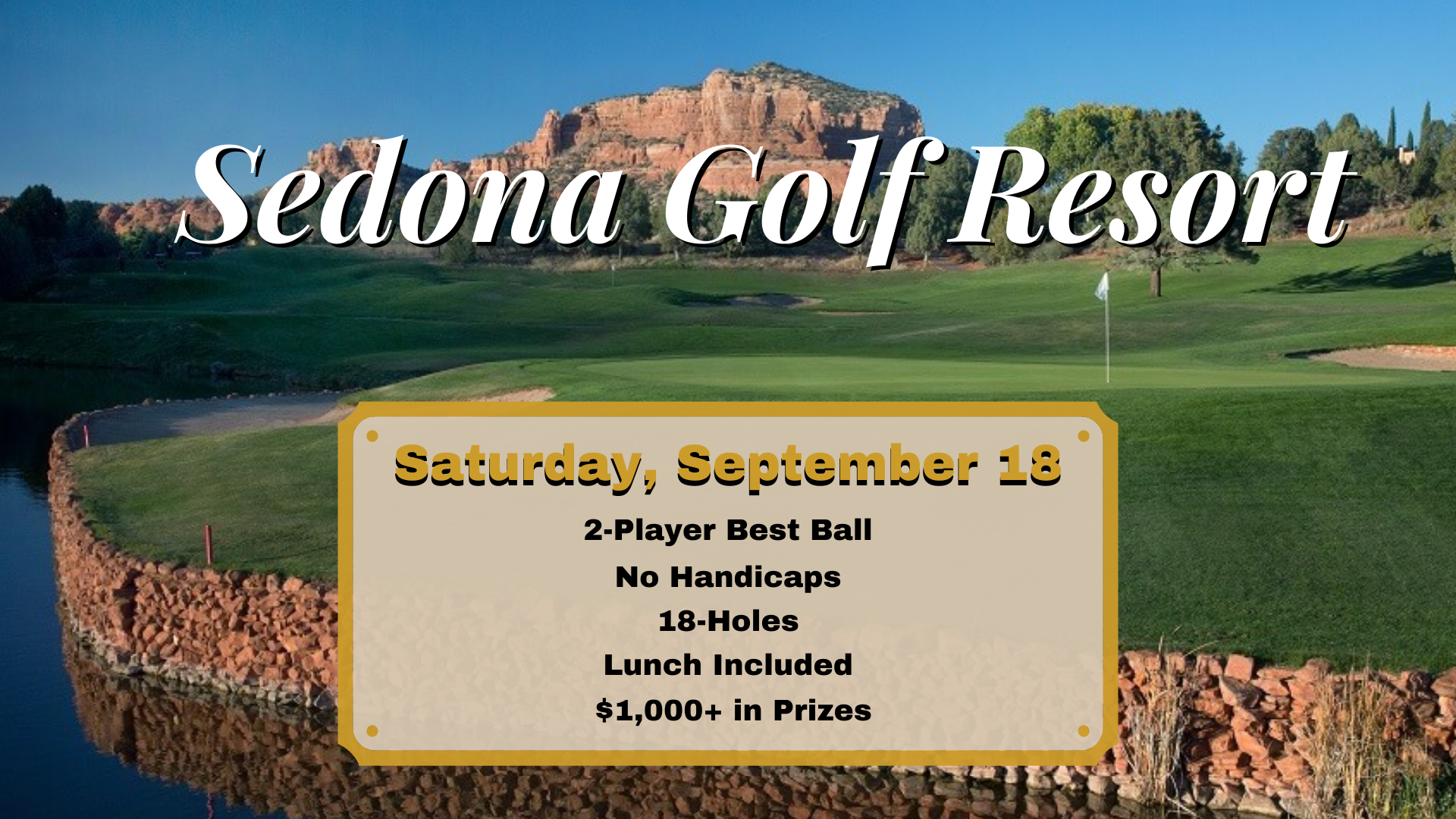 Sedona Golf Resort tournament