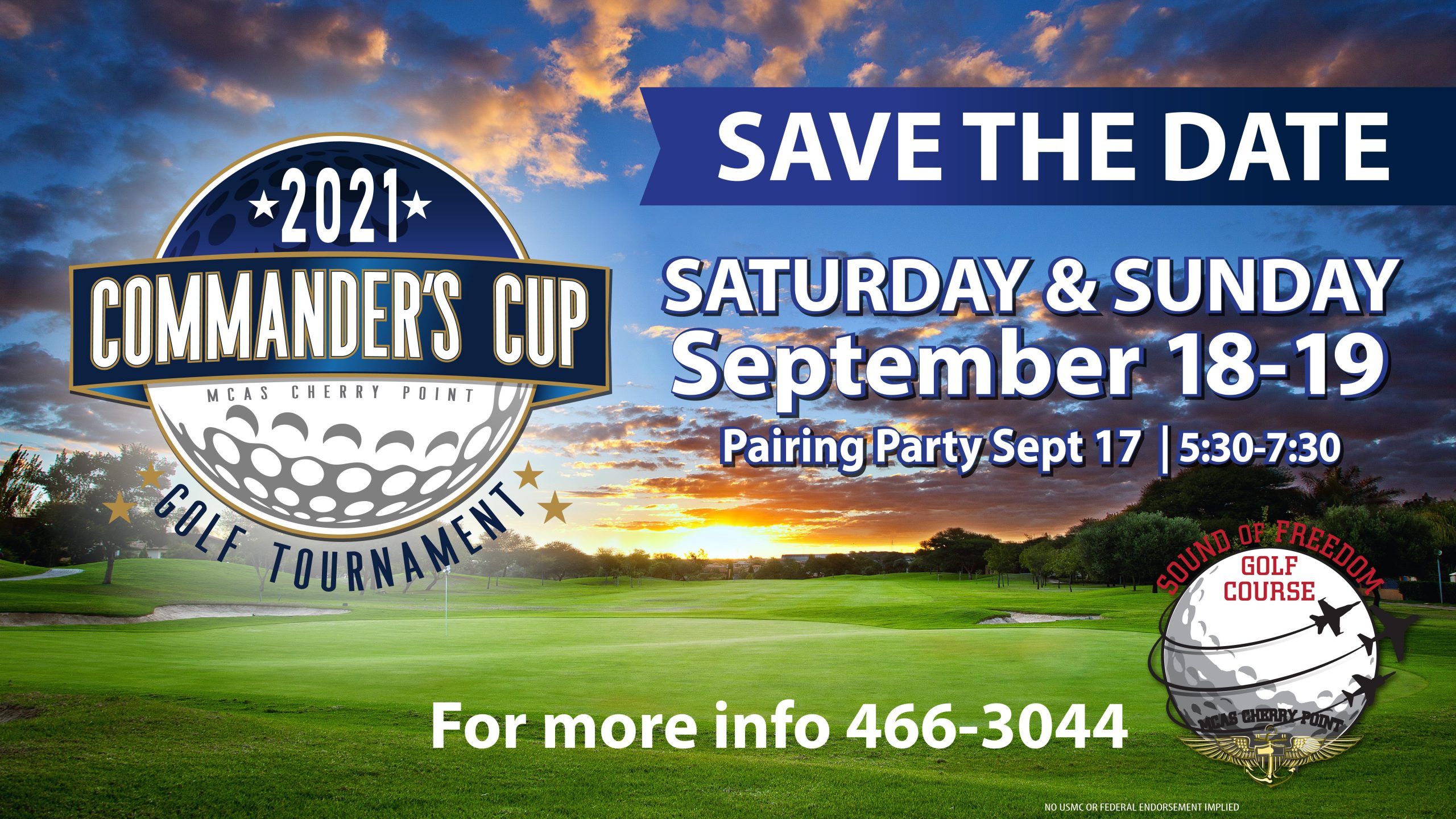 MCAS Cherry Point Commander's Cup Golf Tournament 2021