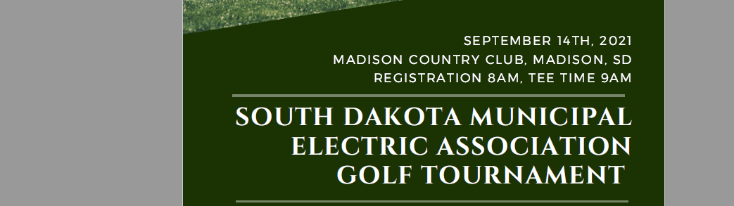 South Dakota Municipal Electric Association Golf Tournament