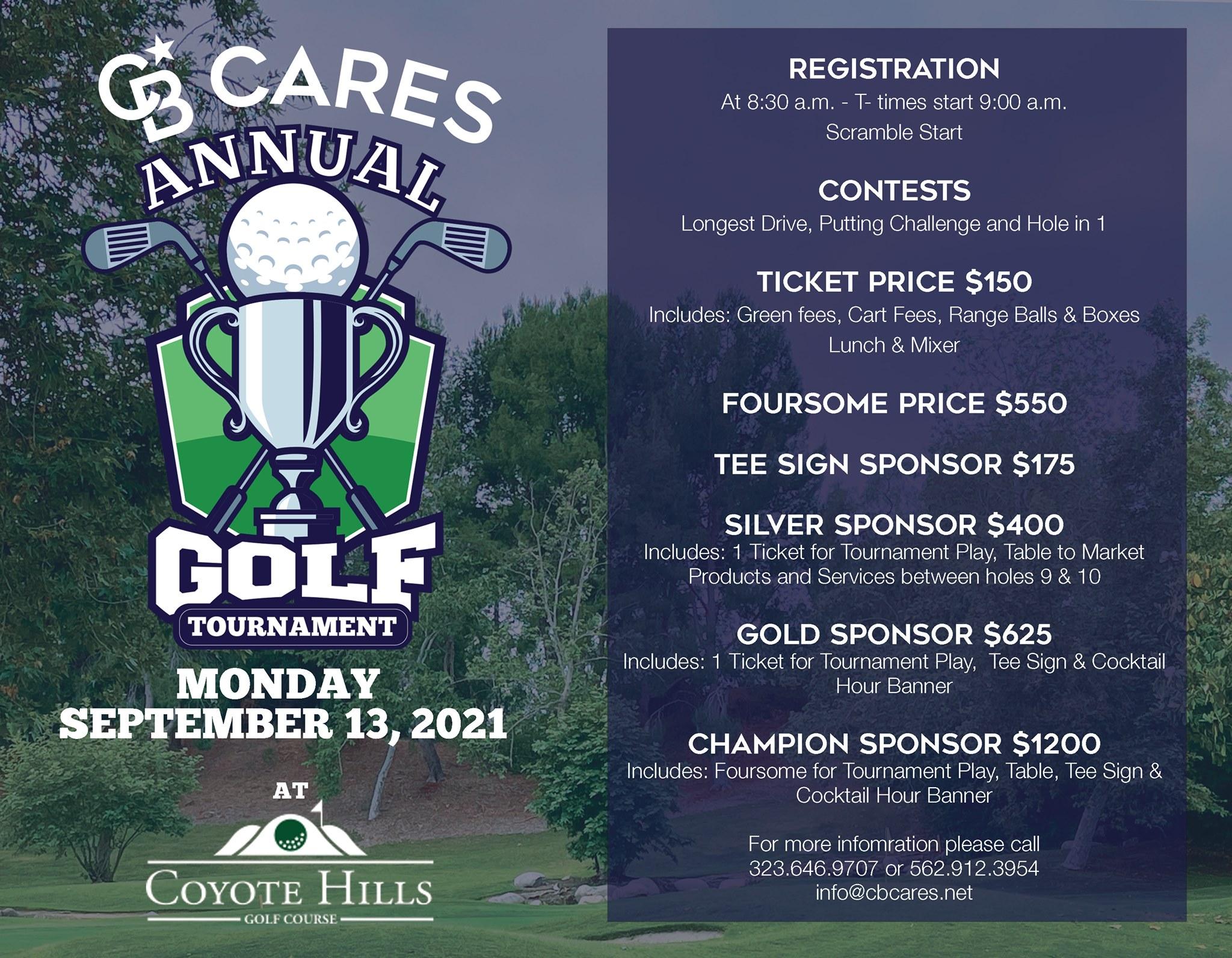 CB Cares Annual Golf Tournament