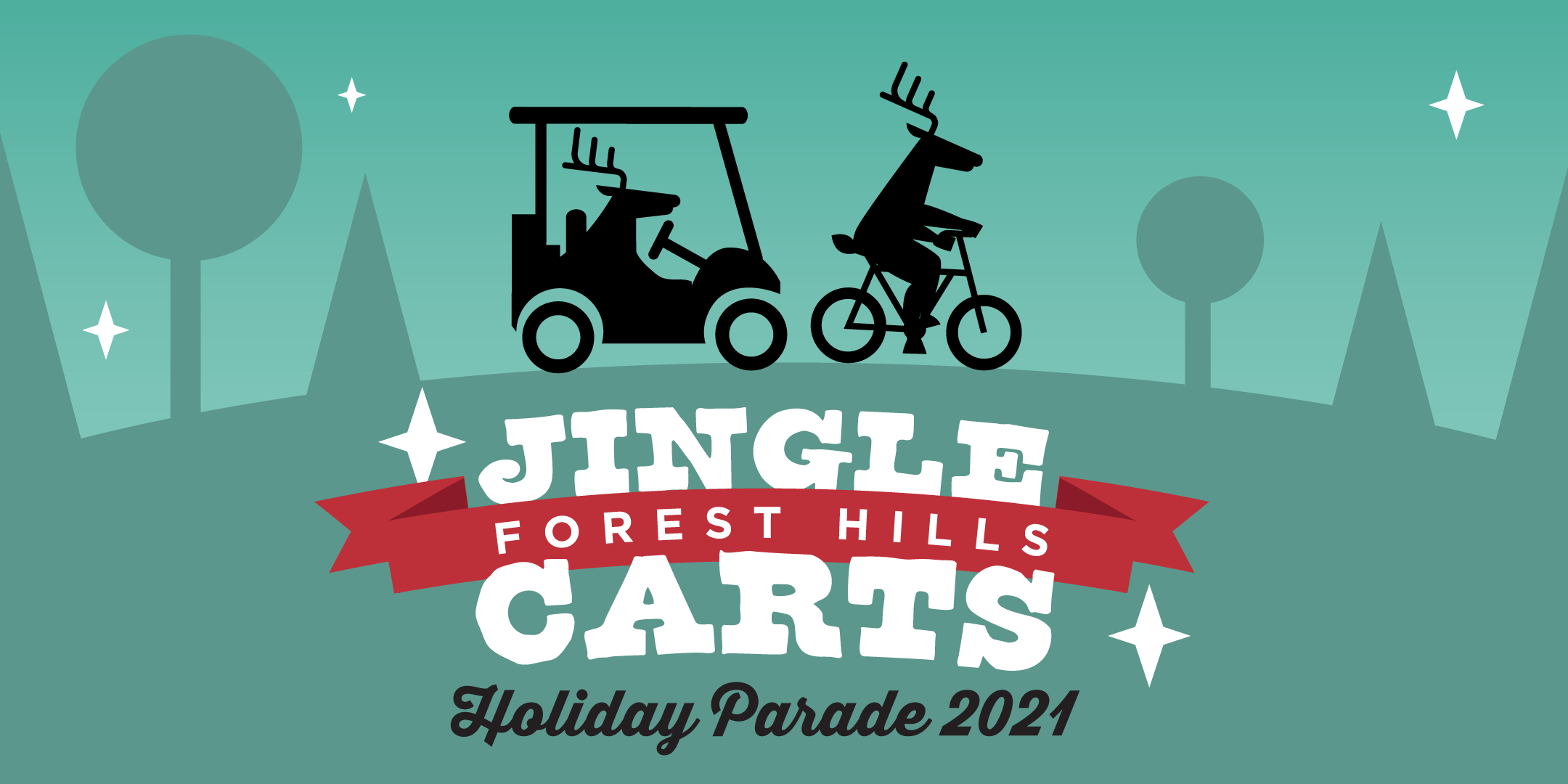 Jingle Carts: 3rd Annual Forest Hills Bicycle & Golf Cart Holiday Parade