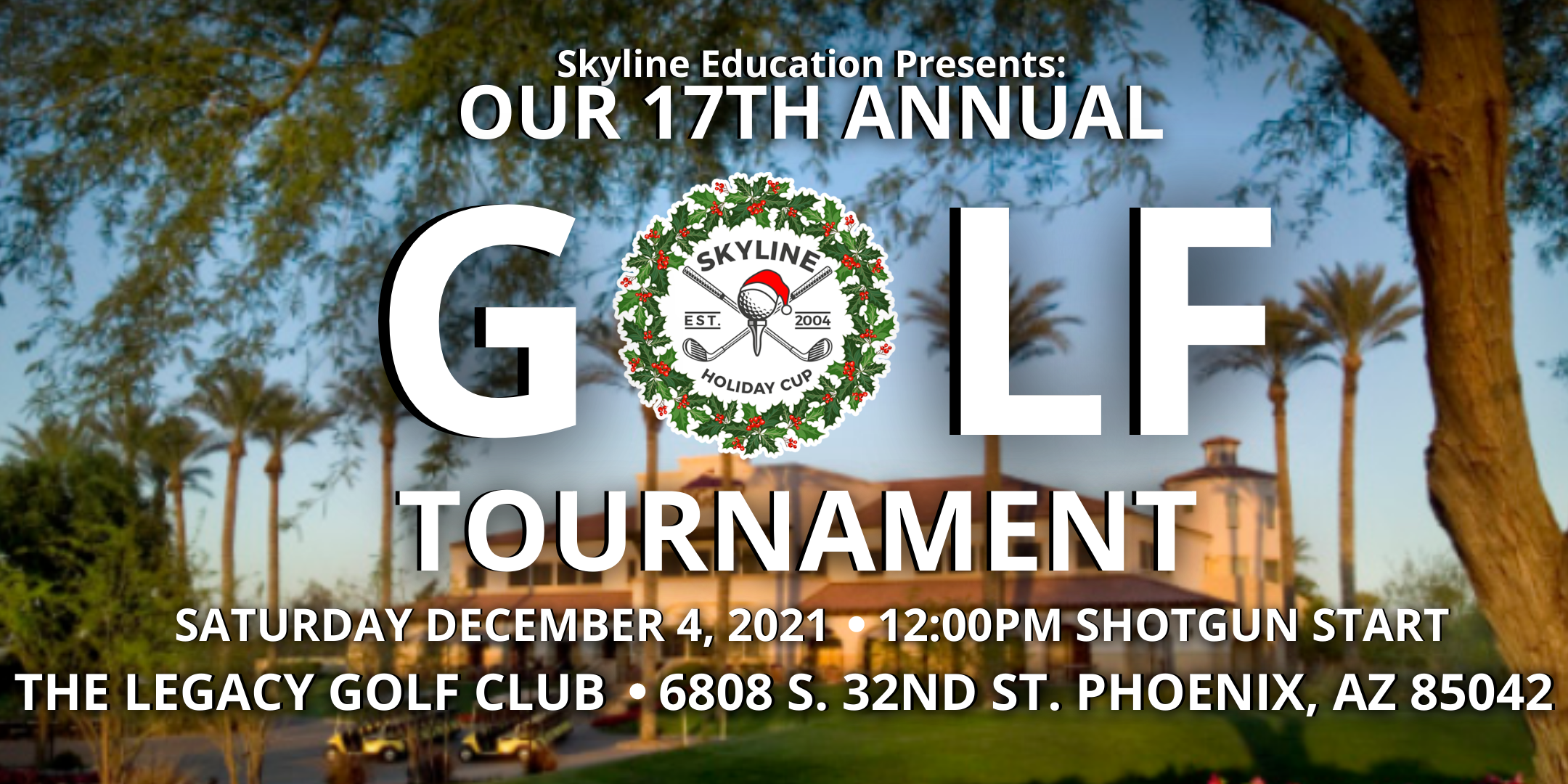 17th Annual Holiday Cup Golf Tournament