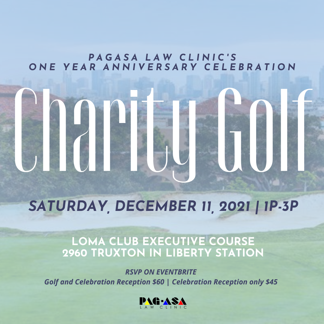 Pag-asa Law Clinic One Year Celebration and Charity Golf Outing
