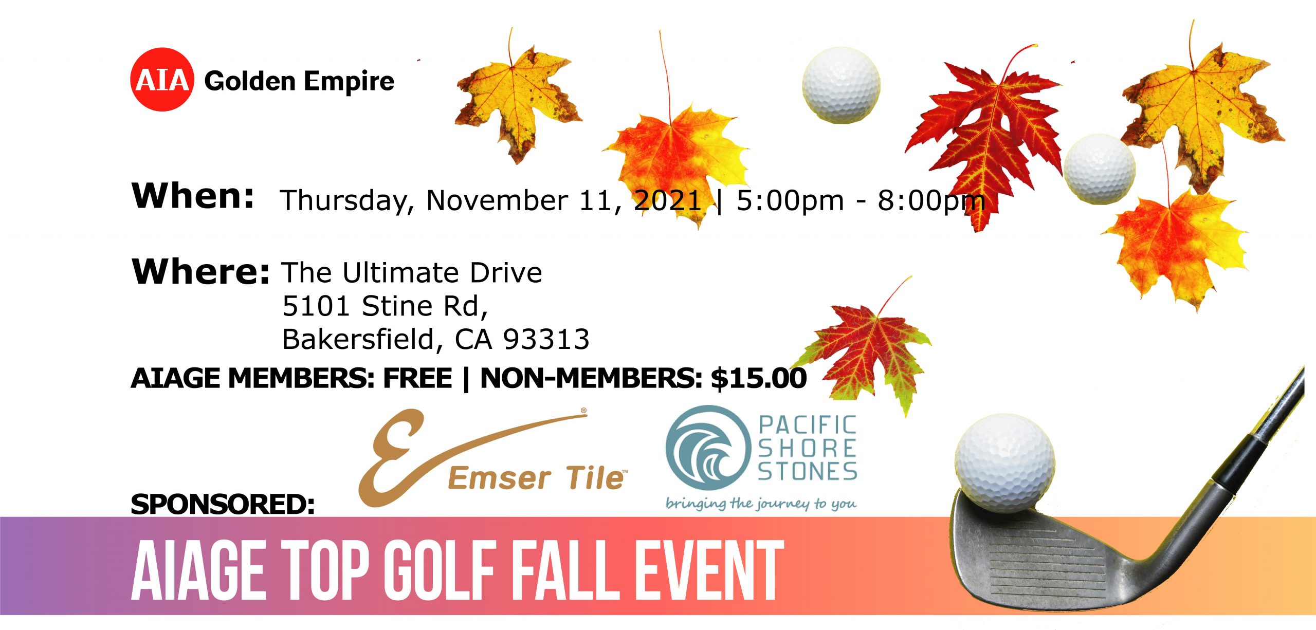 AIAGE Top Golf Fall Event [The Ultimate Drive]