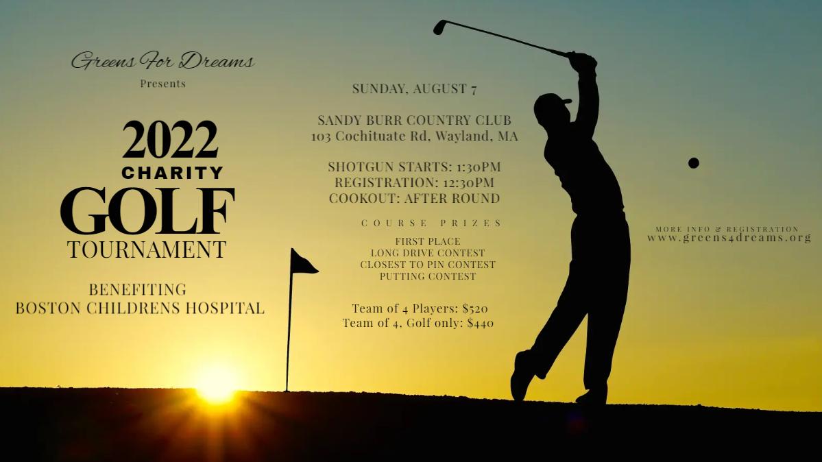 Boston Children's Hospital Charity Golf Tournament