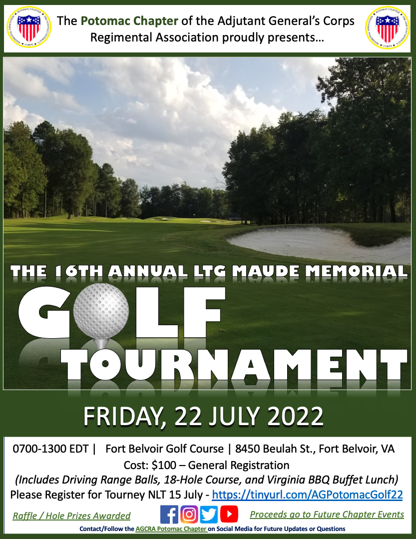 The 16th Annual LTG Maude Memorial Golf Tournament