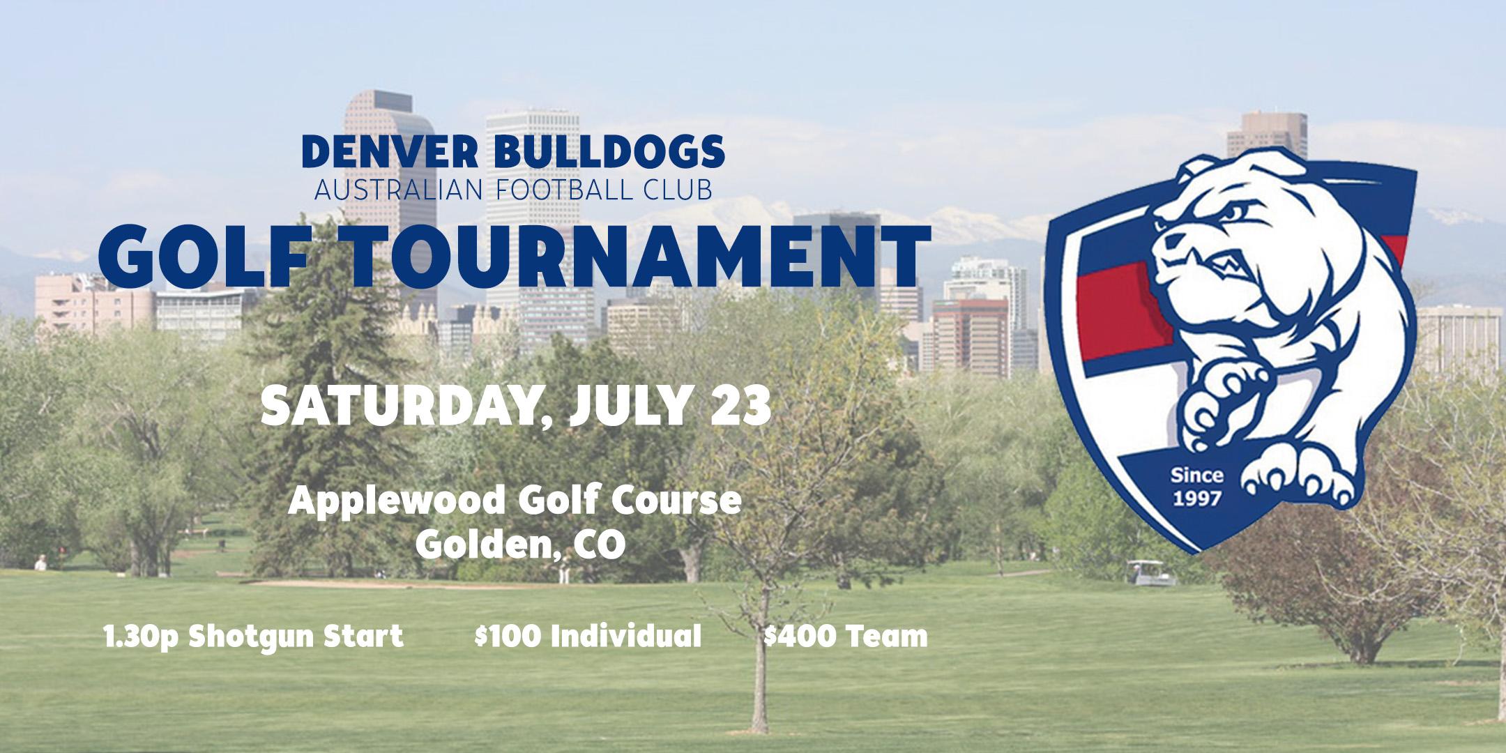 Denver Bulldogs Annual Charity Golf Tournament