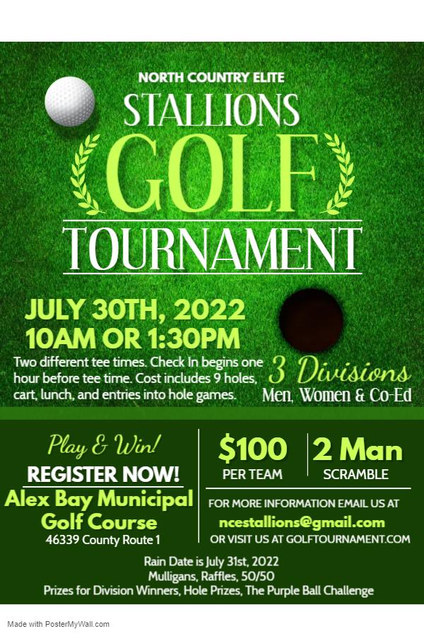 NCE Stallions Golf Tournament