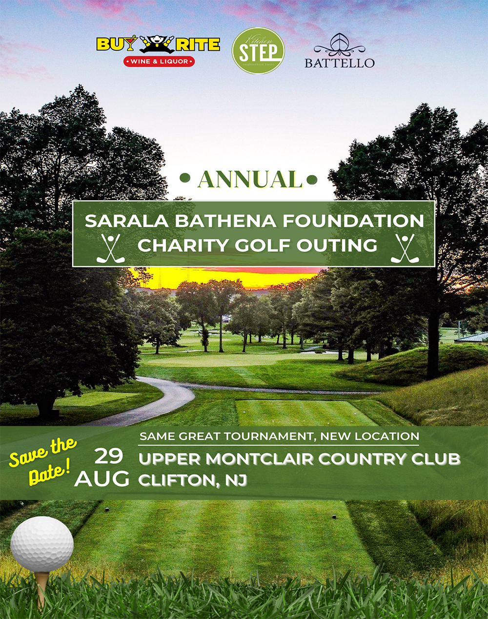 2022 Annual Charity Golf Outing in Support of The Sarala Bathena Foundation