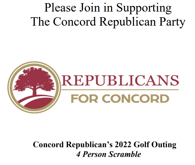 Republicans for Concord Golf Outing
