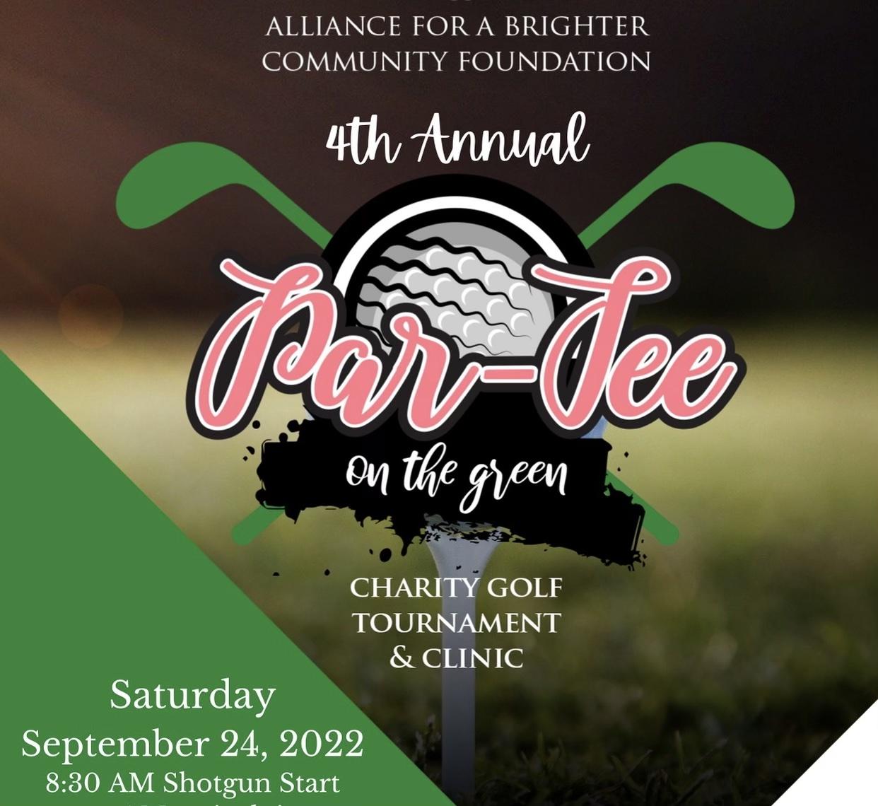 PAR-Tee on the Green Annual Charity Golf Tournament & Clinic