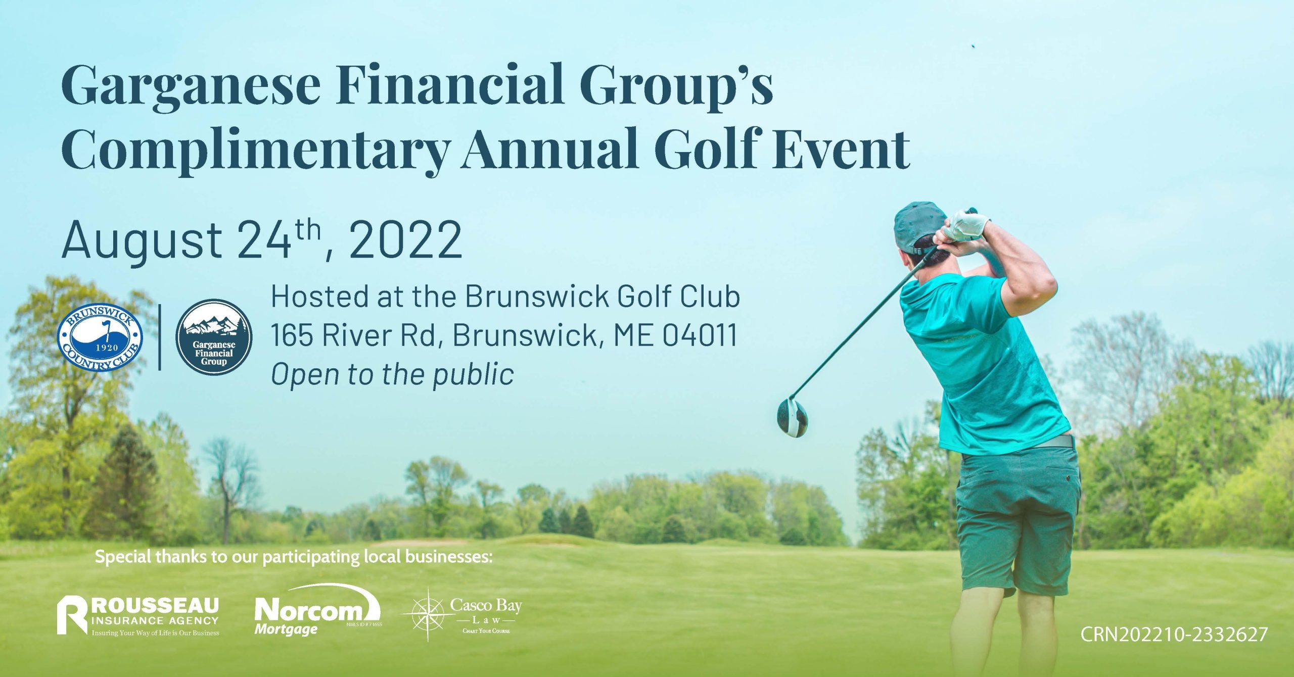 Garganese Financial Group Annual Golf Outing
