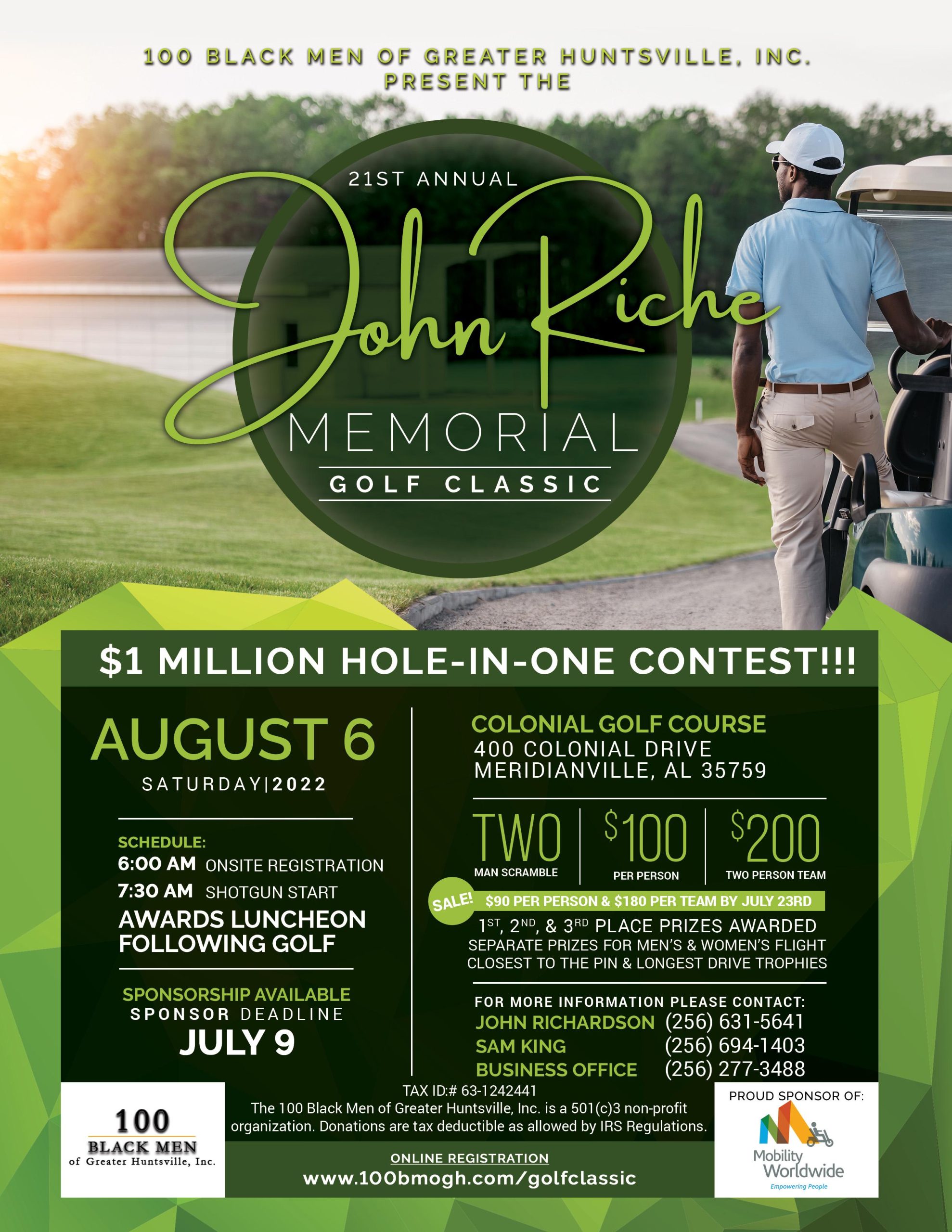 21st Annual John Riche Memorial Golf Classic