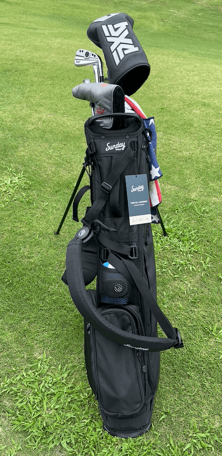 Sunday Golf El Camino Stand Bag - Matte Black