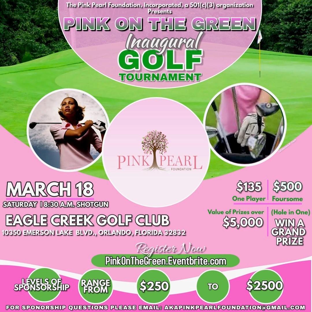 Pink on the Green: Inaugural Golf Tournament