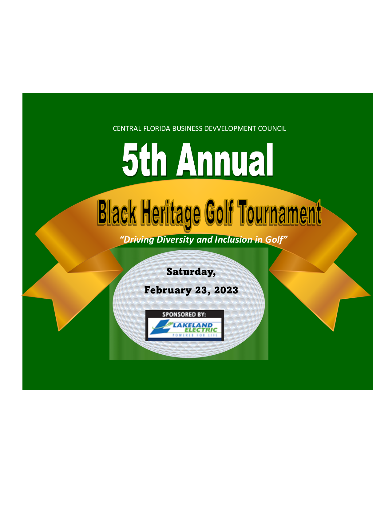 5th Black Heritage Golf Tournament