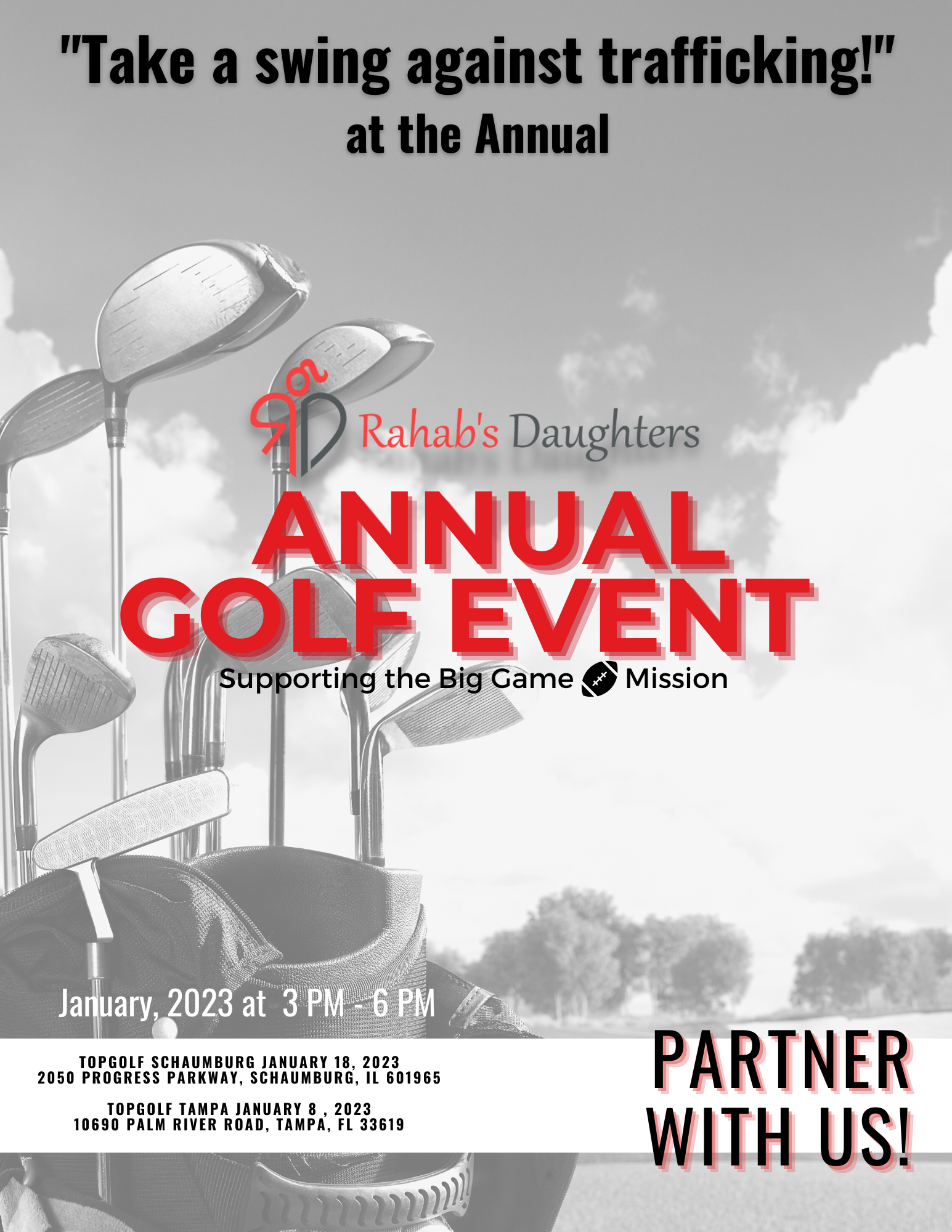 Rahab's Daughters Illinois Chapter Annual Golf Charity Event