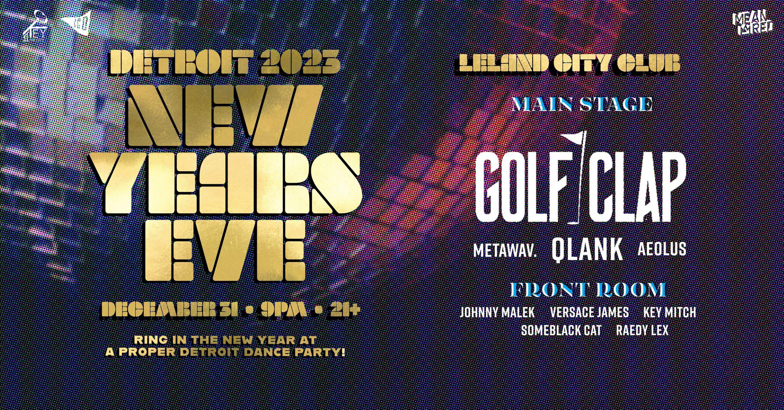 New Years Eve at Leland City Club: Golf Clap and Friends