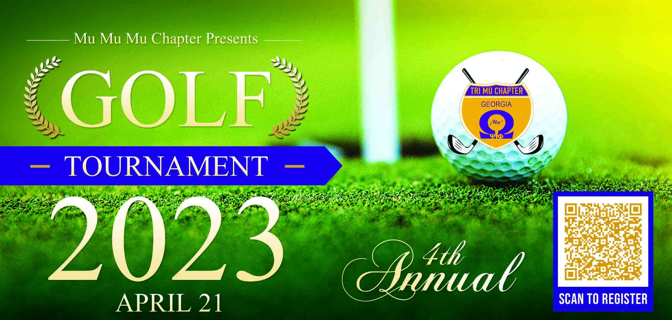 Mu Mu Mu Chapter of Omega Psi Phi Fraternity, Inc. Charity Golf Tournament