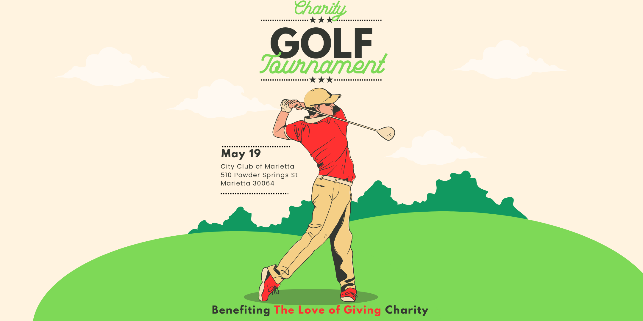 Fore the Love of Giving Charity Golf Tournament