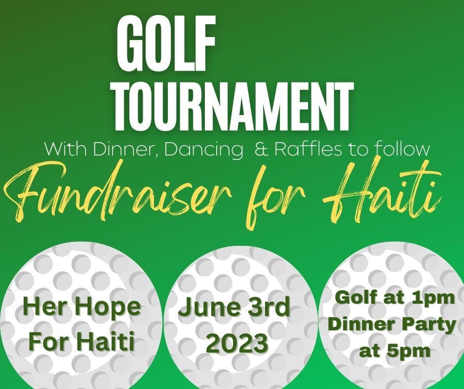 Golf Tournament & After Party Fundraiser for Haiti