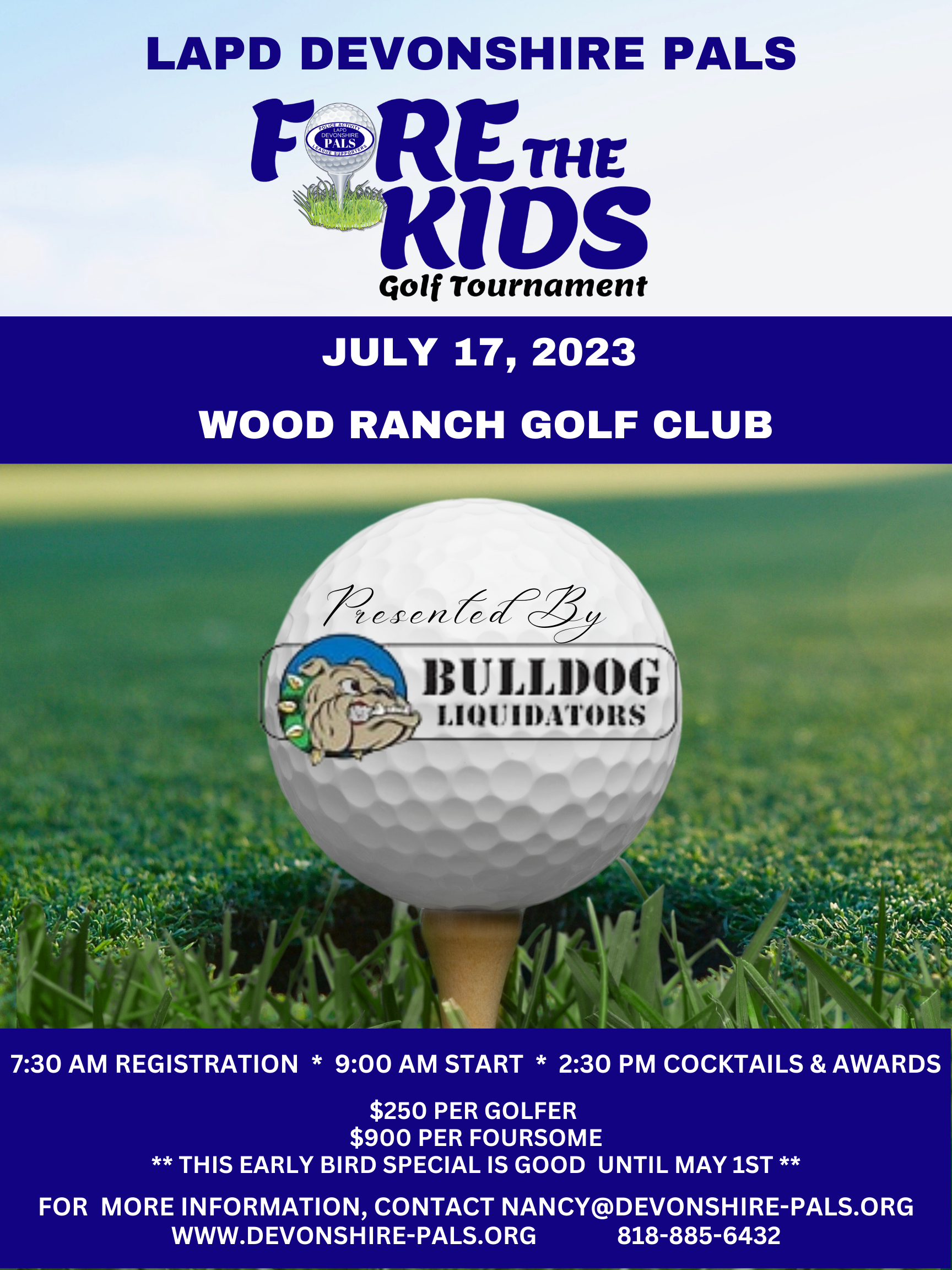 Fore the Kids LAPD Devonshire PALS Golf Tournament
