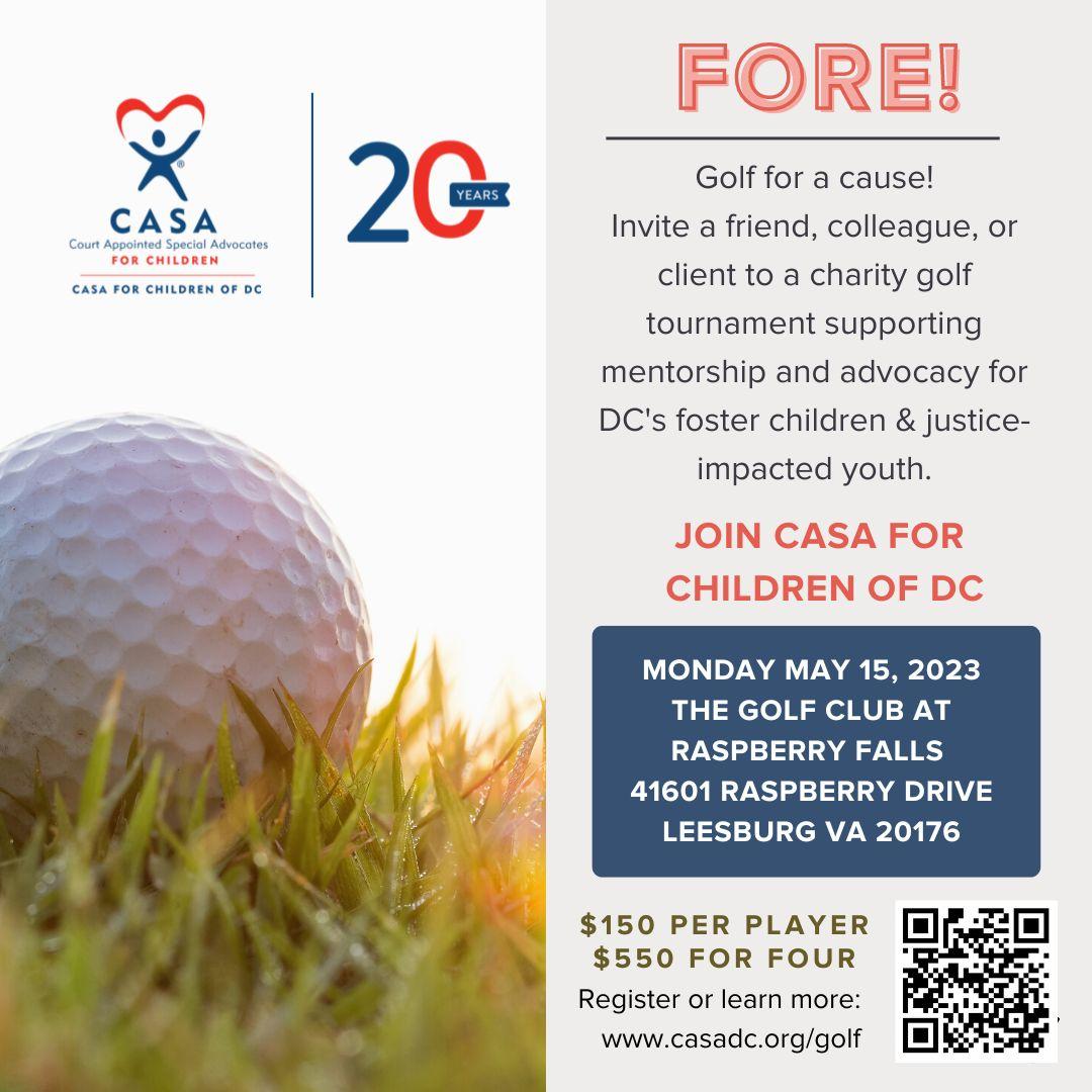 CASA DC 20year Anniversary Golf Charity Tournament