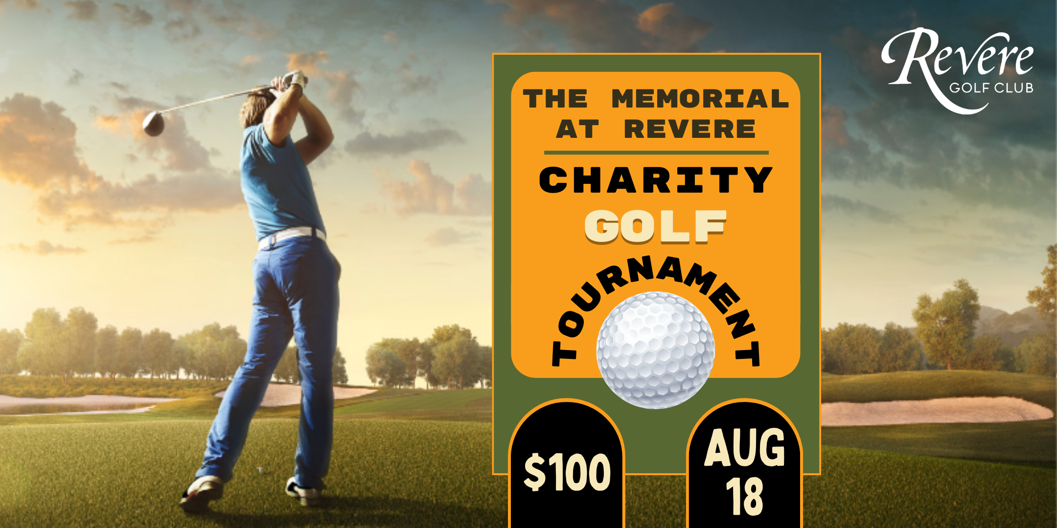 Memorial at Revere Golf Club Charity Golf Tournament 2023