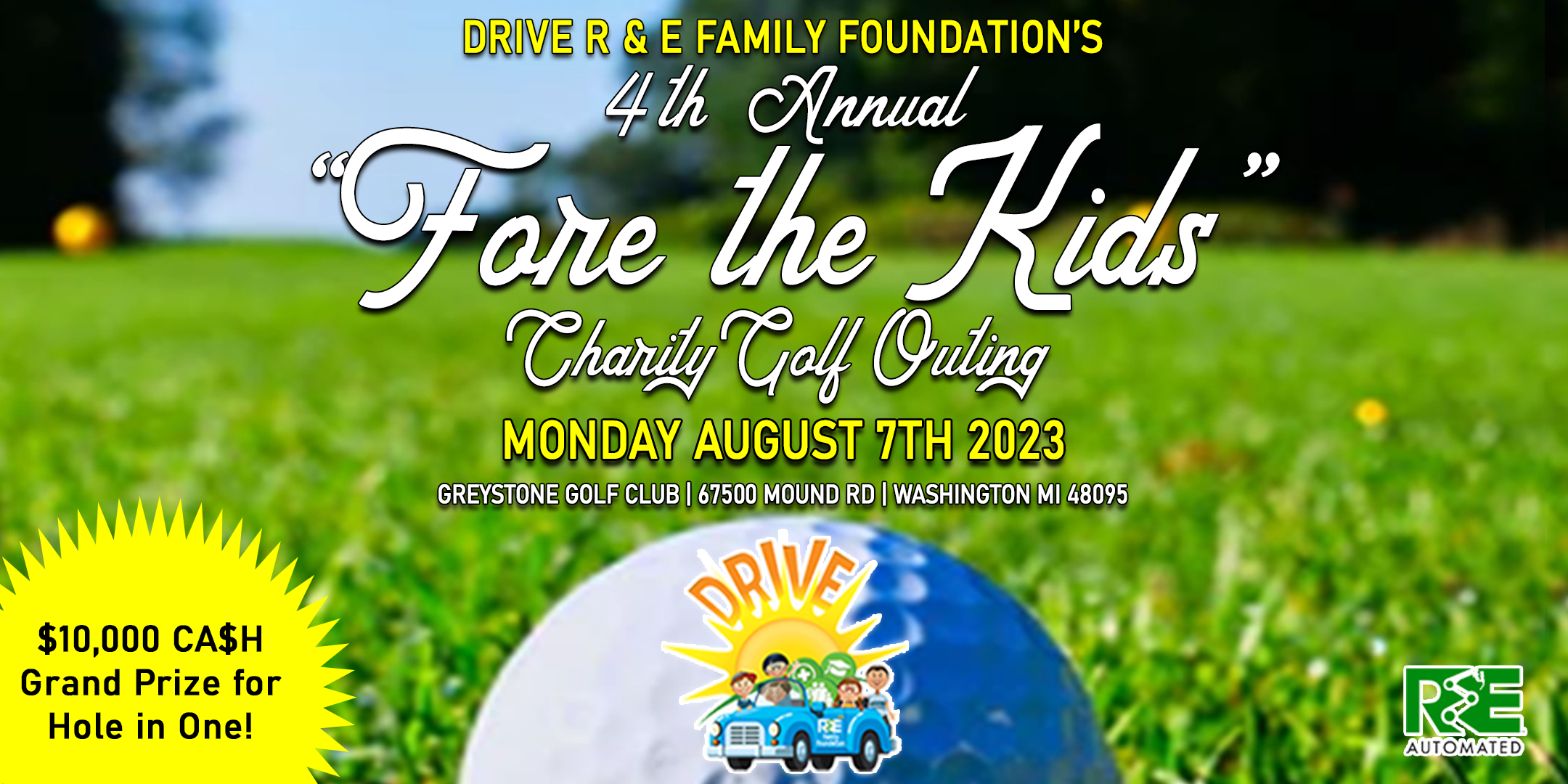 4th Annual "Fore the Kids" Charity Golf Outing