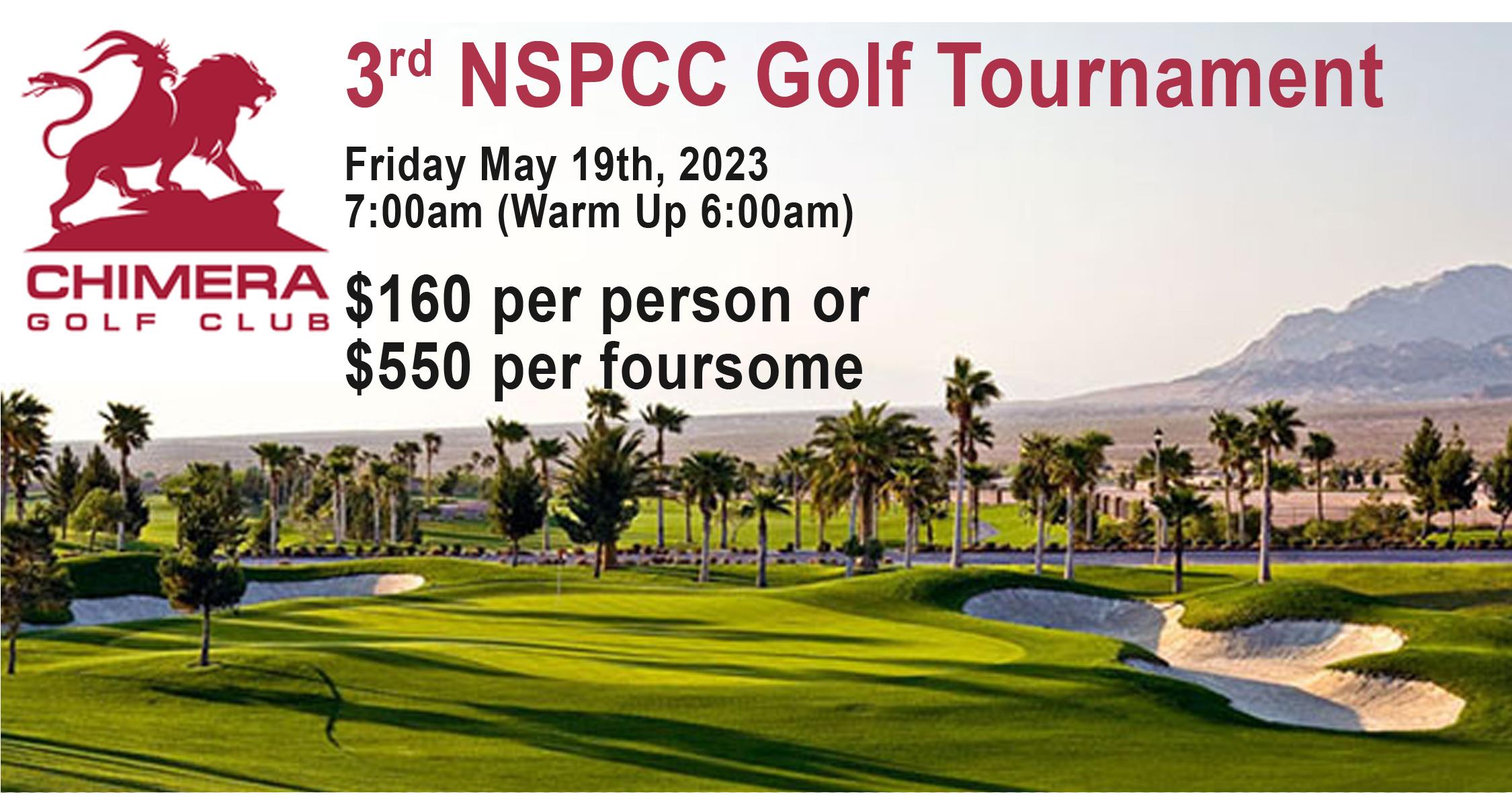 3rd NSPCC Golf Tournament
