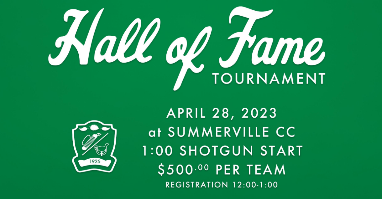 Summerville Athletics Hall of Fame Golf Tournament