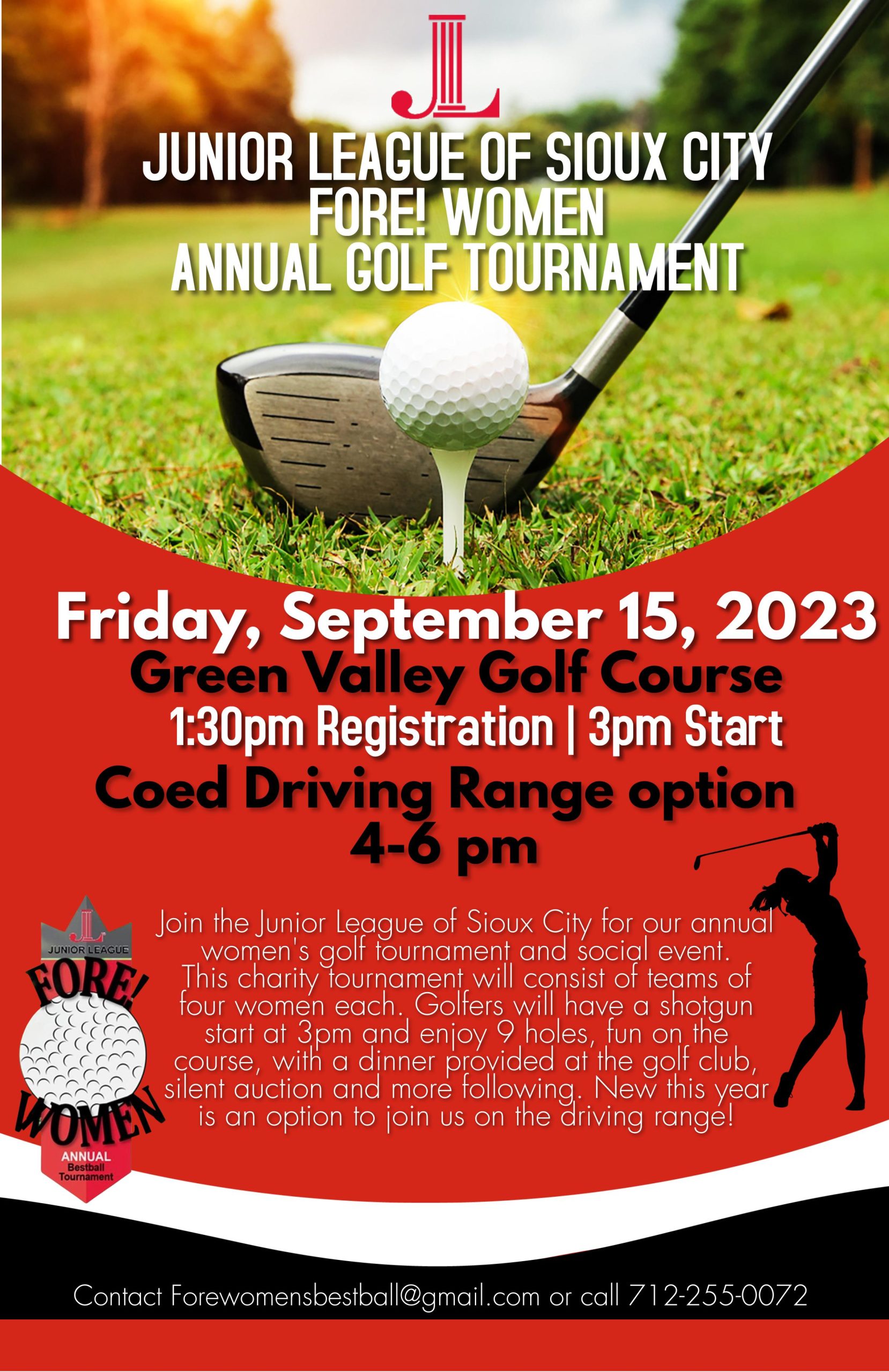 Junior League of Sioux City Fore! Women Golf Tournament