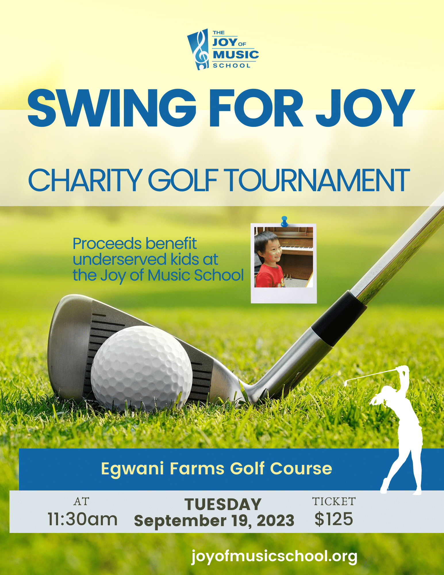 Swing For Joy Charity Golf Tournament 2023