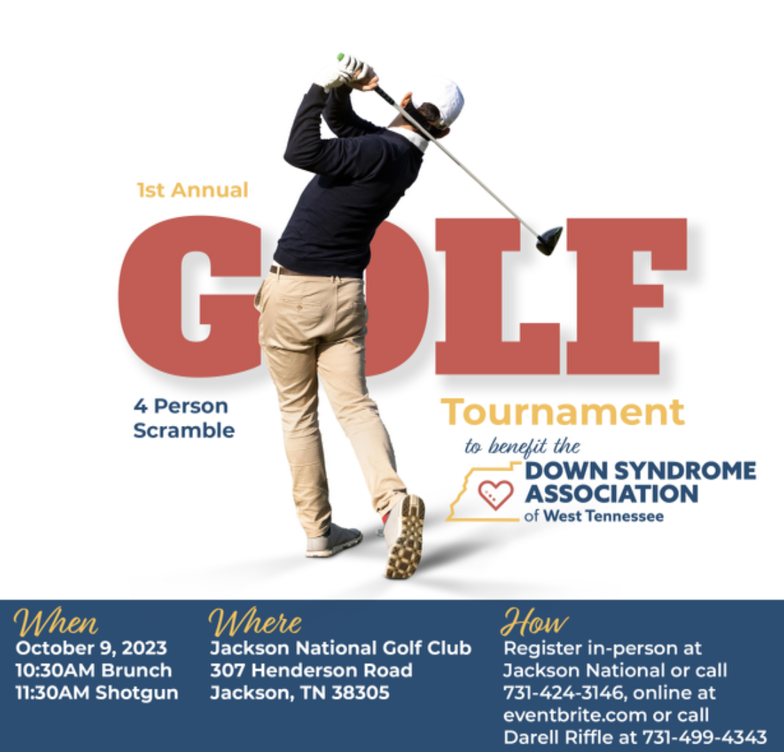 Charity Golf Tournament for the Down Syndrome Association of West TN