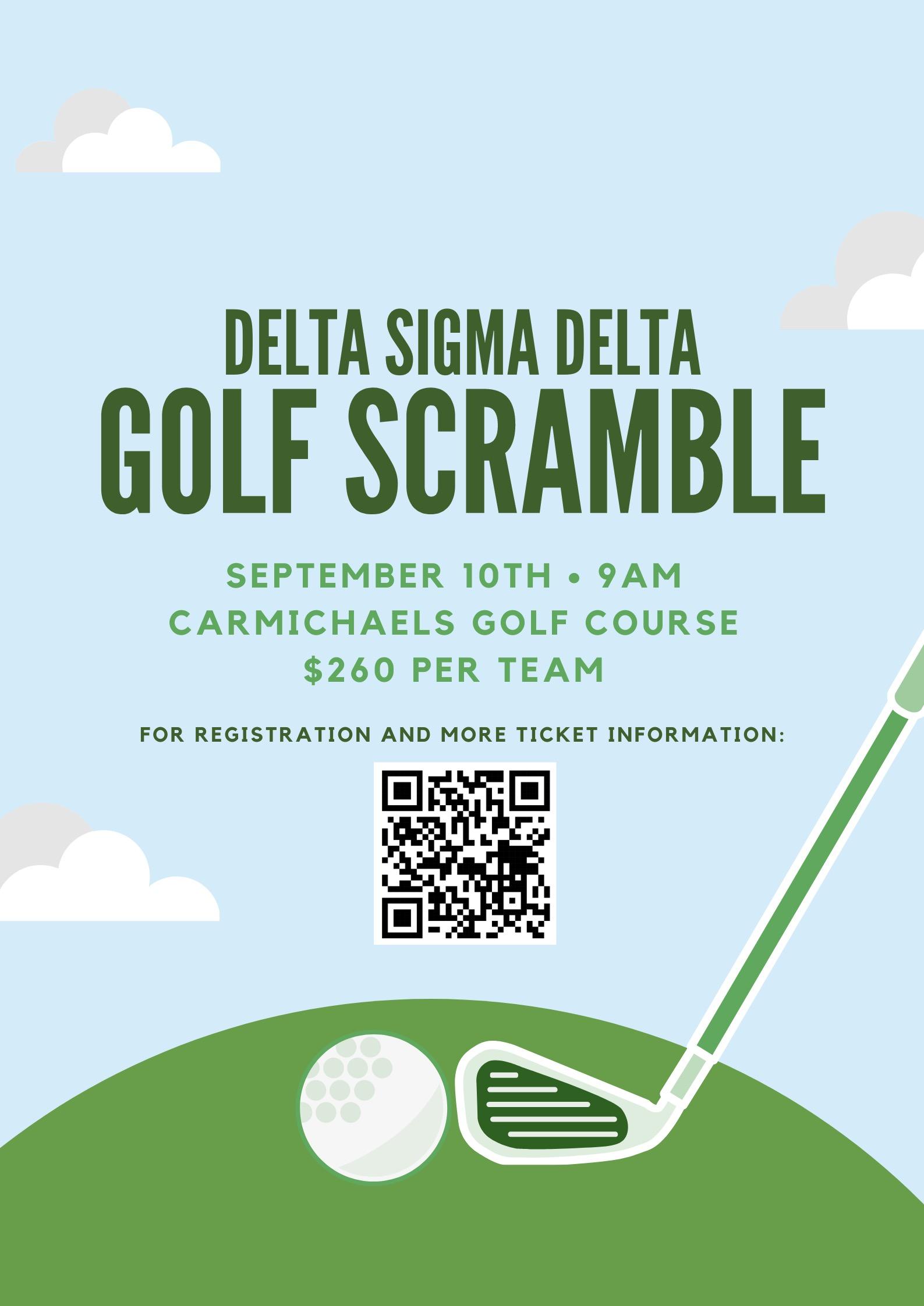 Delta Sigma Delta Chi Chi 4-Person Golf Scramble