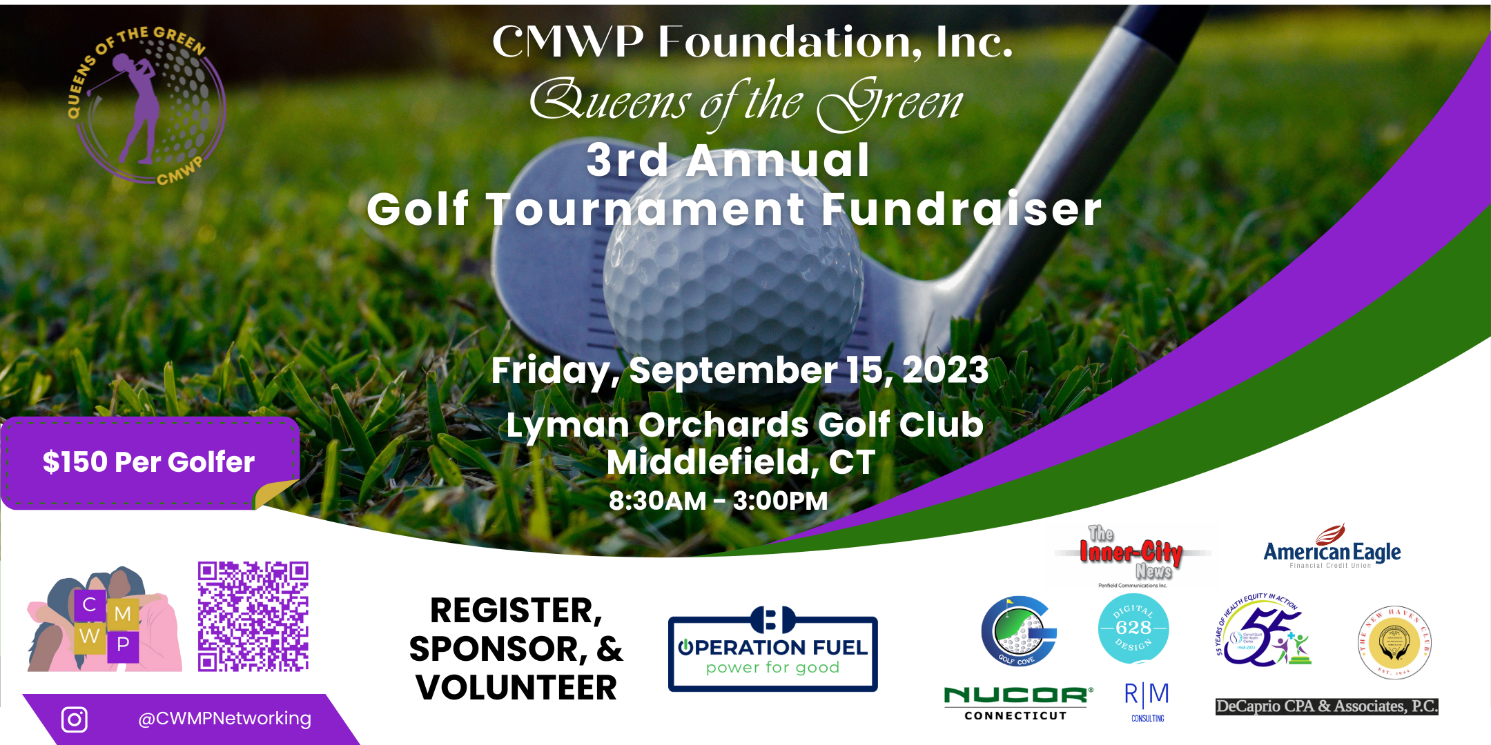 3rd Annual CMWP “Queens of the Green” Golf Tournament