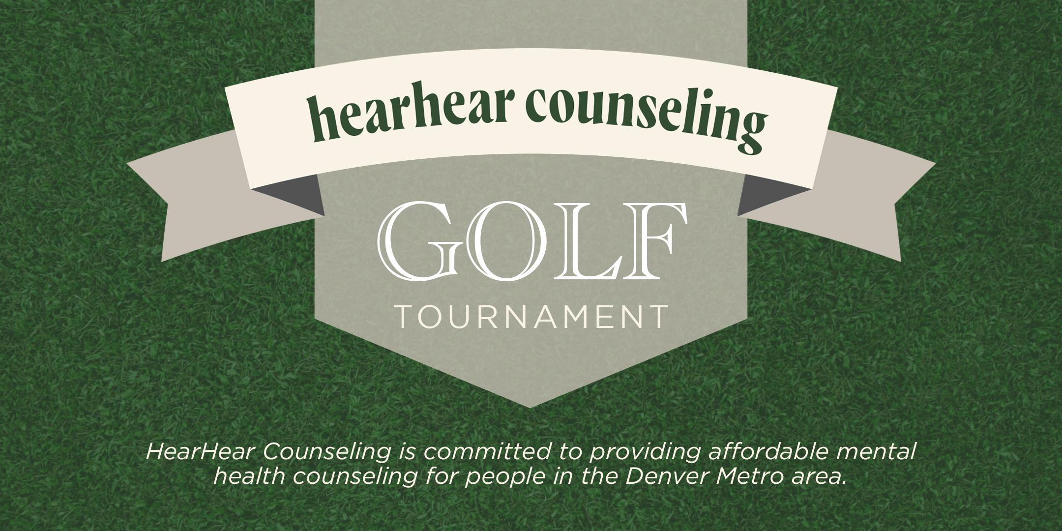 HearHear Counseling Golf Tournament