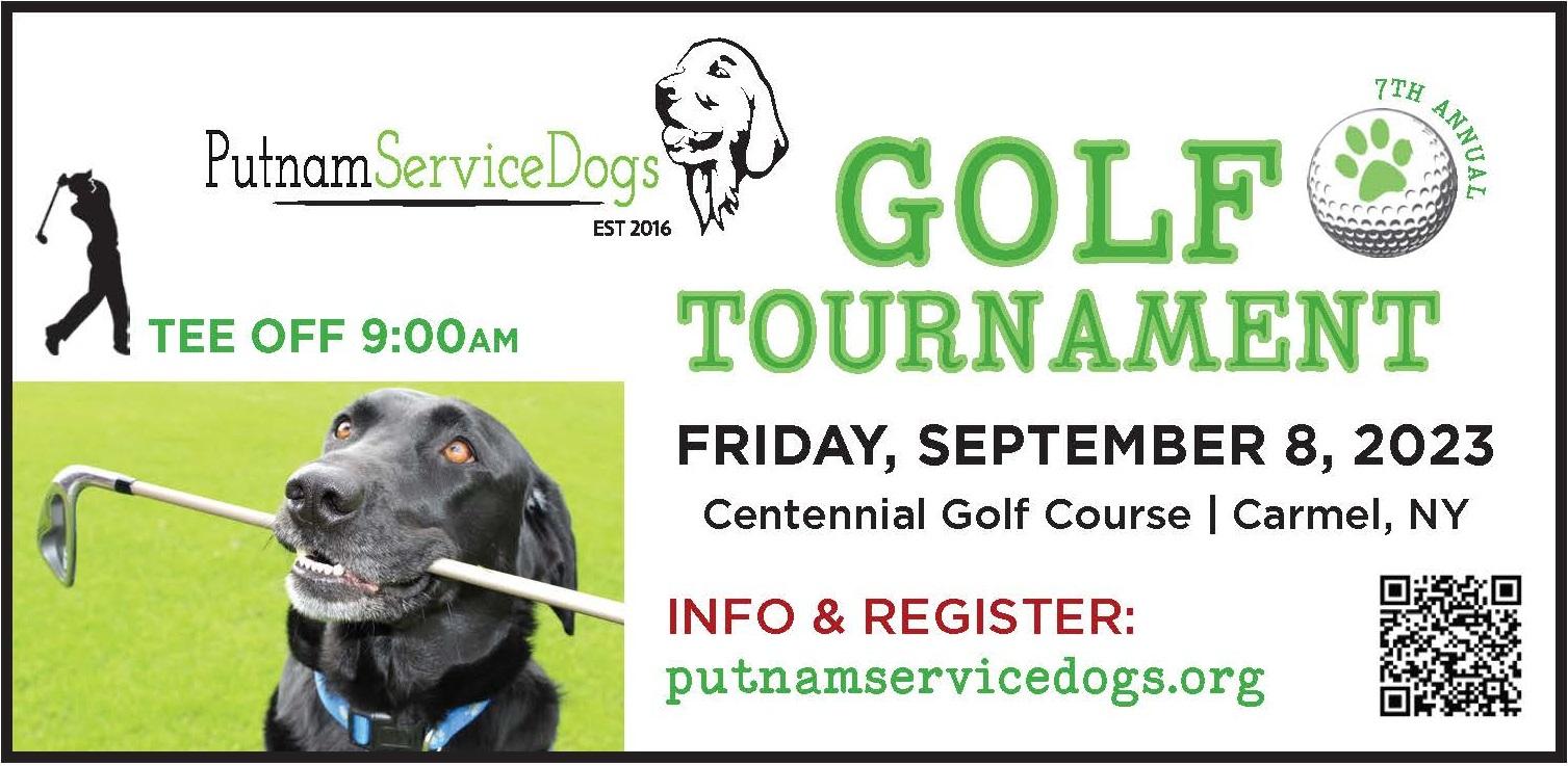 7th Annual Benefit Golf Tournament for Putnam Service Dogs