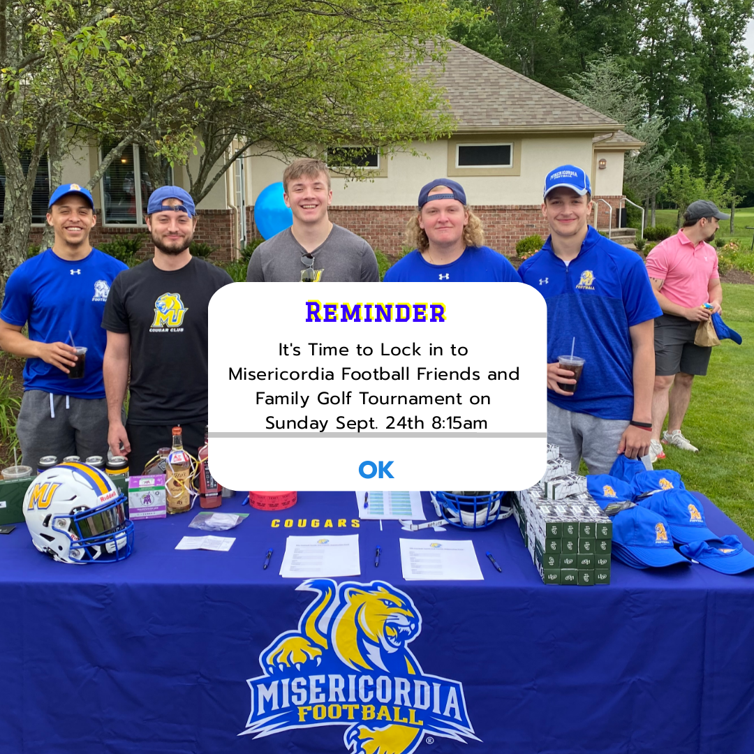 Misericordia Football Family and Friends Golf Tournament