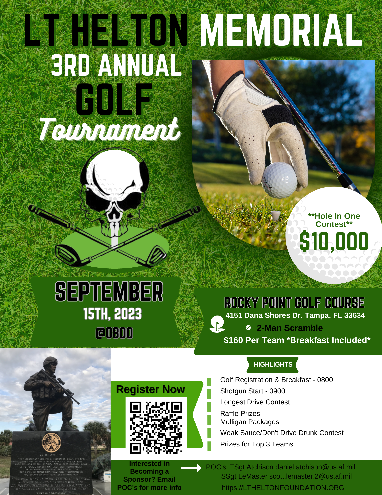 Lt Helton Memorial 3rd Annual Golf Tournament