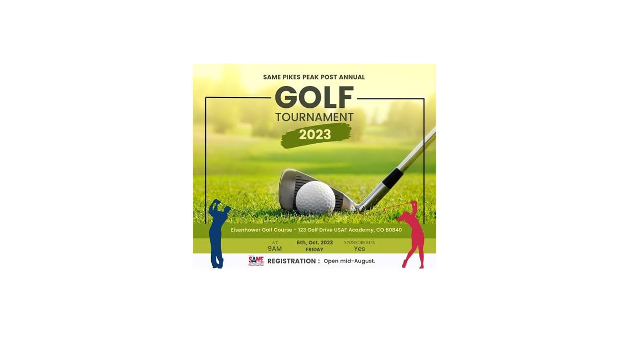 SAME 2023 Pikes Peak Post Education & Mentoring Golf Tournament
