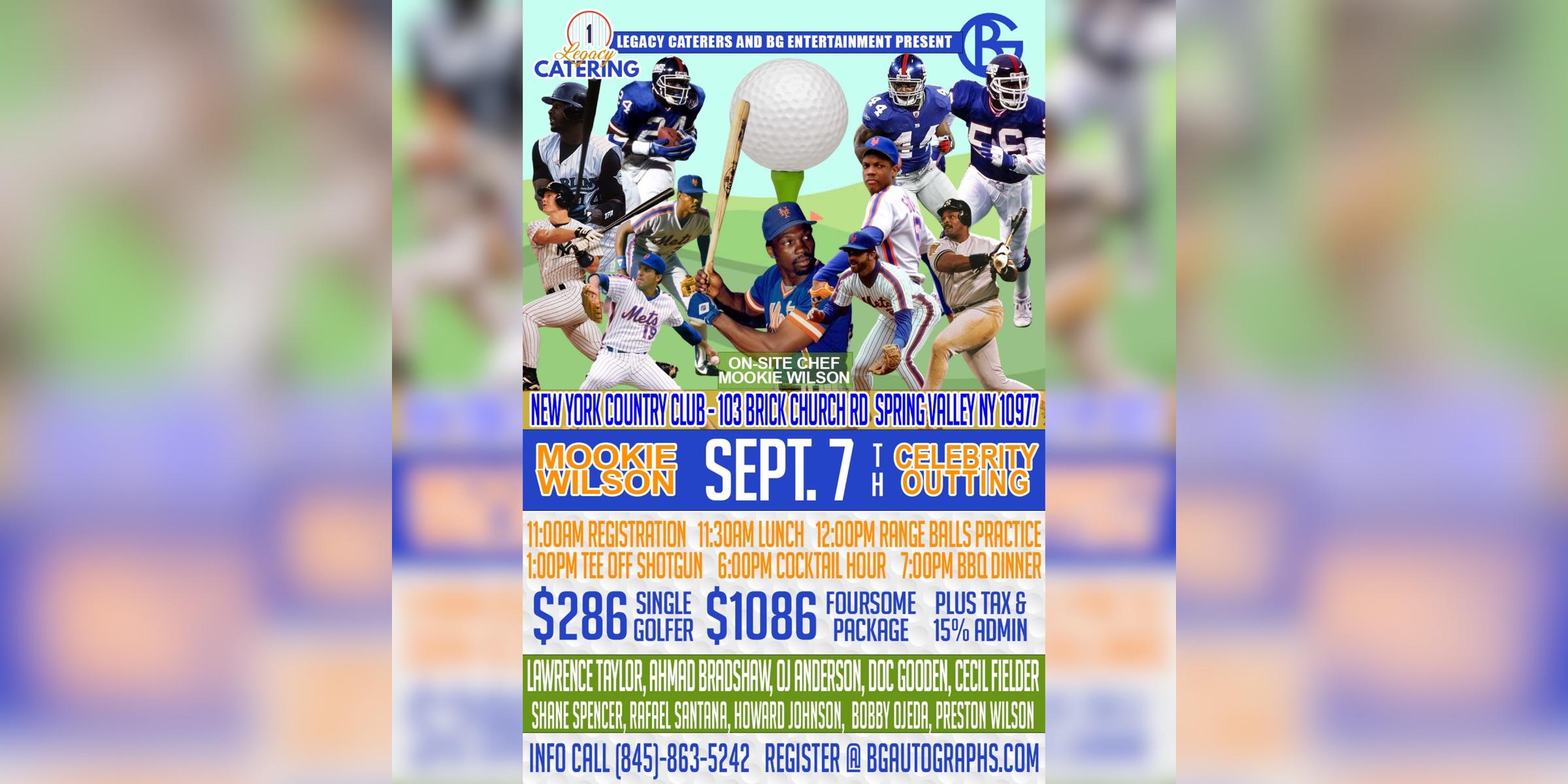 Mookie Wilson 1st Annual Celebrity Golf Outing