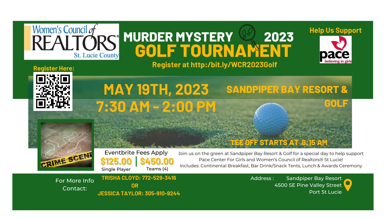 The 19th Hole Murder Mystery Golf Tournament