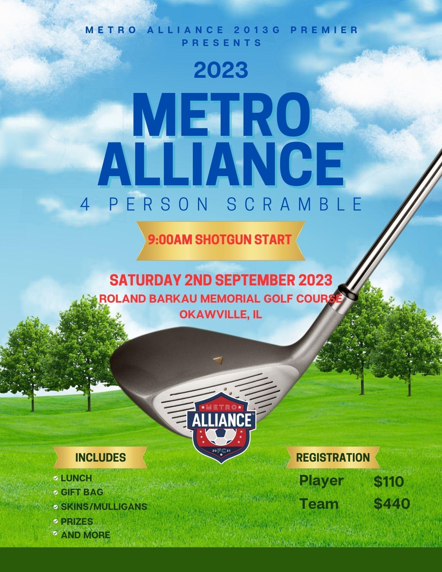 Metro Alliance 2013G Premier Golf Outing