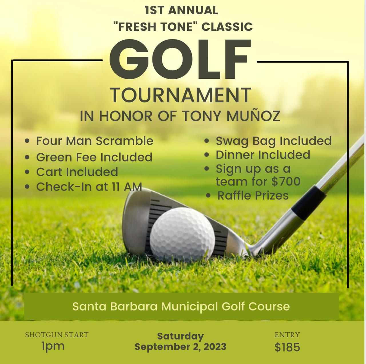 1st Annual “Fresh Tone” Classic Golf Tournament