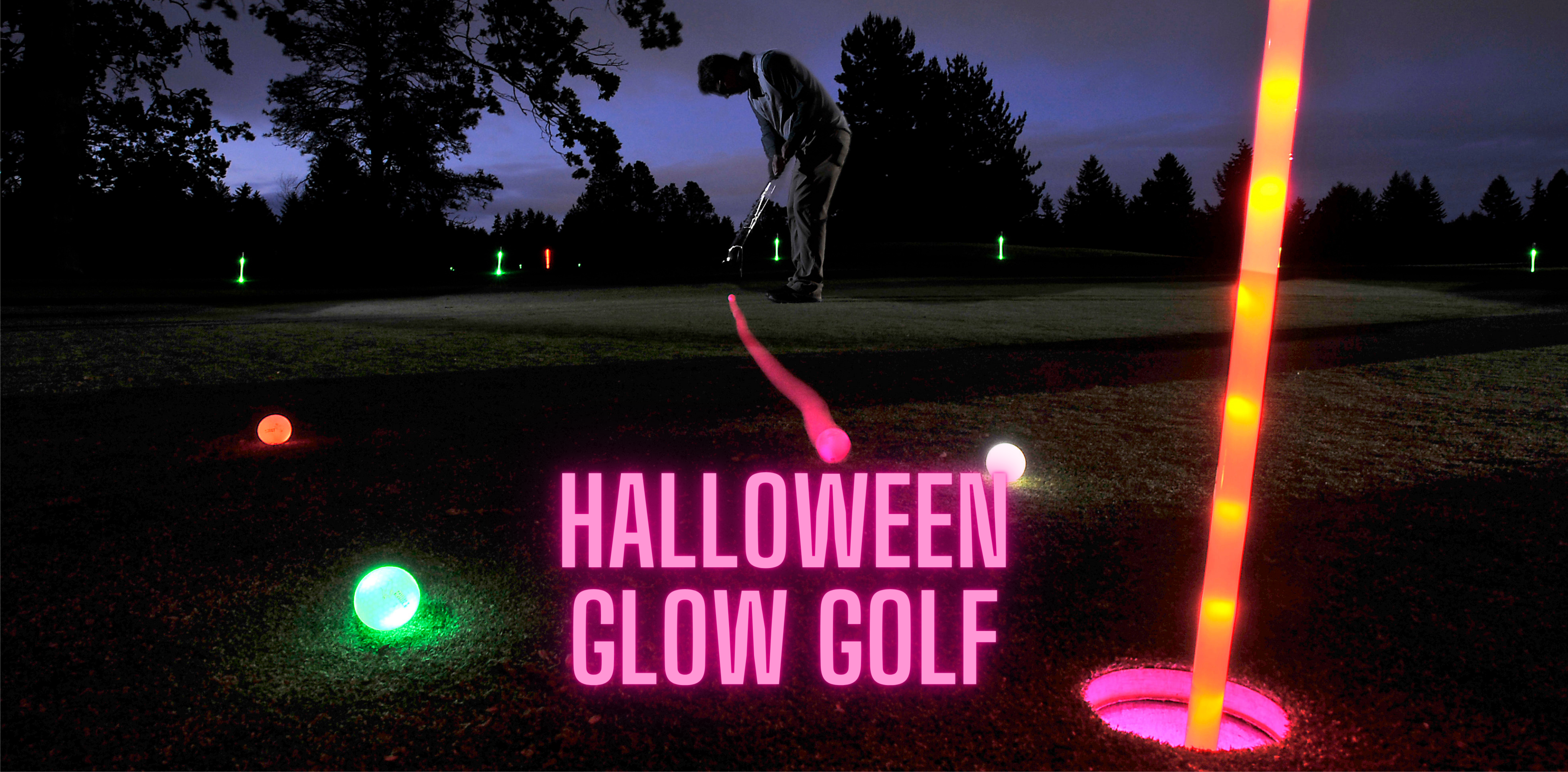 Halloween Glow Golf