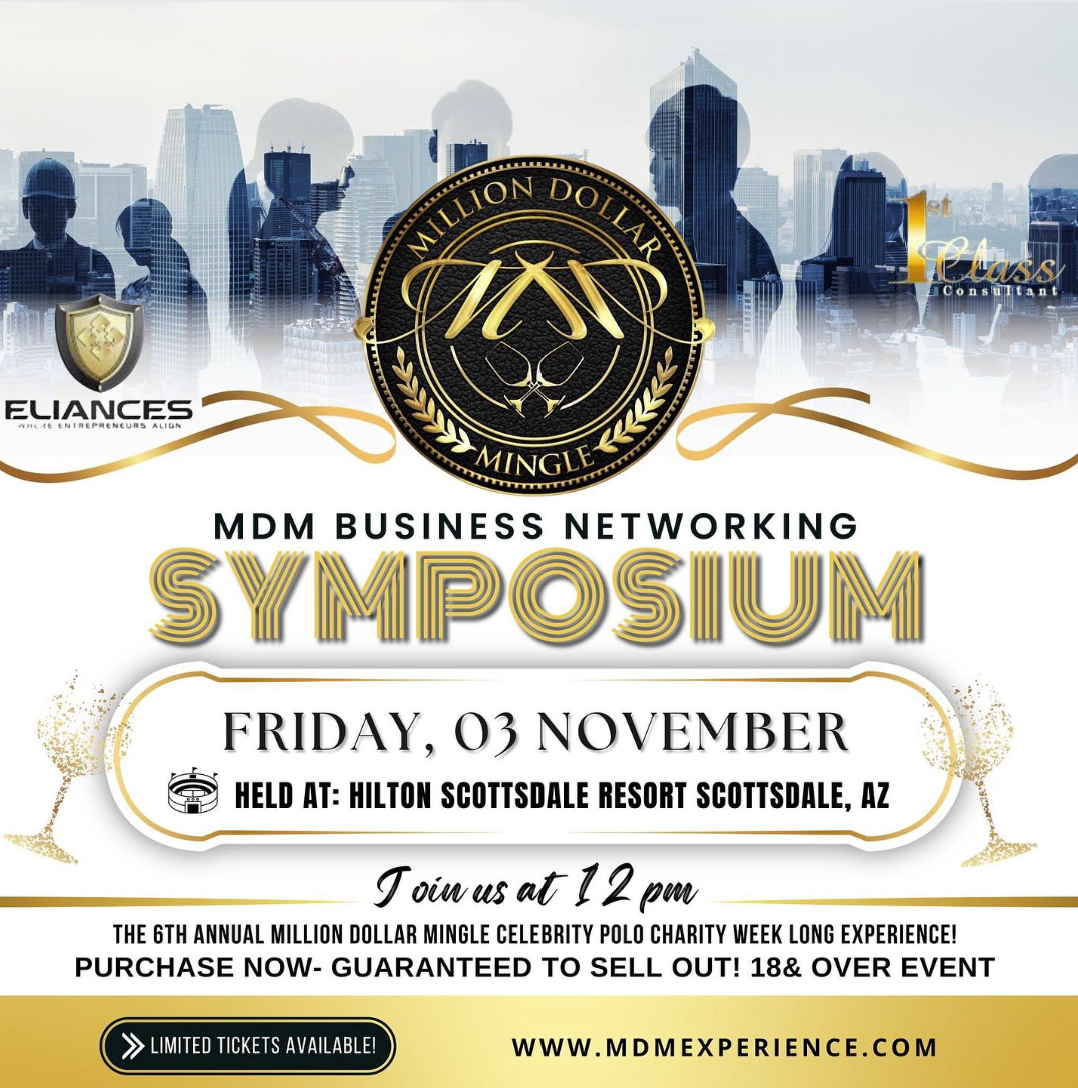Friday - Million Dollar Mingle Business Networking Symposium (11/3/23)