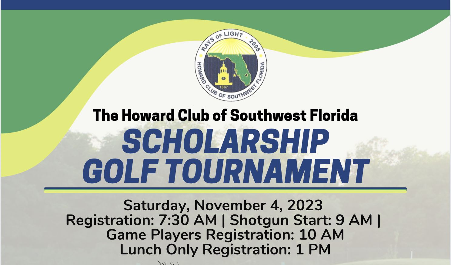 2023 The Howard Club of Southwest Florida Scholarship Golf Tournament